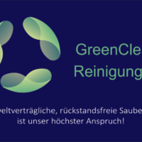 Logo grüner Kreis aus Elipsen